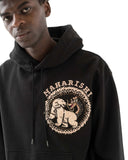 MAHARISHI-BERING STRAIT MAP HOODED SWEAT-7088