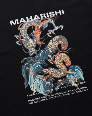 MAHARISHI-DOUBLE DRAGONS ORGANICA T-SHIRT-1080