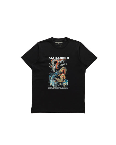 MAHARISHI-DOUBLE DRAGONS ORGANICA T-SHIRT-1080