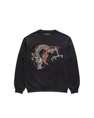 MAHARISHI-DUELLING DRAGONS CREW SWEAT-4542