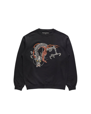 MAHARISHI-DUELLING DRAGONS CREW SWEAT-4542