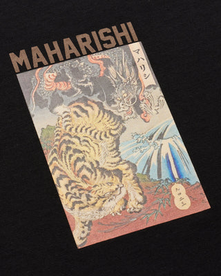 MAHARISHI-TIGER VS DRAGON T-SHIRT- 1078