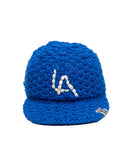 MAISON MIHARA YASUHIRO-BASEBALL KNIT CAP-BLUE-A16AC402