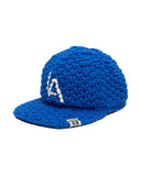 MAISON MIHARA YASUHIRO-BASEBALL KNIT CAP-BLUE-A16AC402