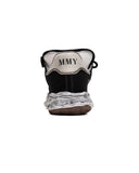 MAISON MIHARA YASUHIRO-BLAKEY PUFFER OG SOLE GARMENT DYE CANVAS LOW TOP-BLACK-A14FW739