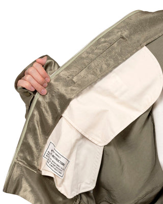 MAISON MIHARA YASUHIRO-COLLARED SOUVENIR JACKET-J14BL144