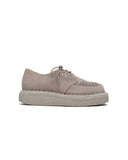 MAISON MIHARA YASUHIRO-"DAVID" SUEDE INTER LACE SHOES-GRAY-S16FW713