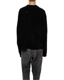 MAISON MIHARA YASUHIRO-DISTRESSED KNIT CARDIGAN-J15CD711