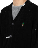 MAISON MIHARA YASUHIRO-DISTRESSED KNIT CARDIGAN-J15CD711