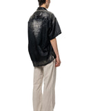 MAISON MIHARA YASUHIRO-SUN FADED LIKE SATIN SHIRT-J16SH183