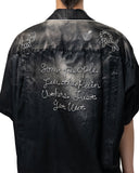 MAISON MIHARA YASUHIRO-SUN FADED LIKE SATIN SHIRT-J16SH183