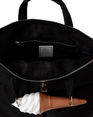 MAISON MIHARA YASUHIRO-TOY SOFT SERVE HANDLE HELMET BAG-A14BG702
