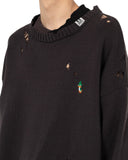 MAISON MIHARA YASUHIRO-TRIPLE LAYERED KNIT SWEATER-A15SW532