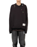 MAISON MIHARA YASUHIRO-TRIPLE LAYERED KNIT SWEATER-A15SW532