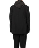 MAISON MIHARA YASUHIRO-TRIPLE LAYERED WOOL JACKET-J15JK131