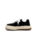 MAISON MIHARA YASUHIRO-"OLIVER" OG DISTRESSED SOLE SUEDE LOW-A16FW708