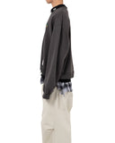 MAISON MOHARA YASUHIRO-TRIPLE LAYERED SWEATER-A15PO572