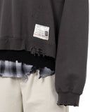 MAISON MOHARA YASUHIRO-TRIPLE LAYERED SWEATER-A15PO572