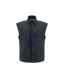 MM6-HIGH COLLAR FRONT ZIP 2 TONE GILET-SH0FB0011 MTN045 961