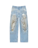 MM6-MEN´S DISTRESS JEANS-SH2LA0017 M30018 964