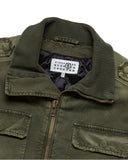 MM6-WASHED GILET-SH2FB0013 M35439 728