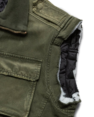 MM6-WASHED GILET-SH2FB0013 M35439 728