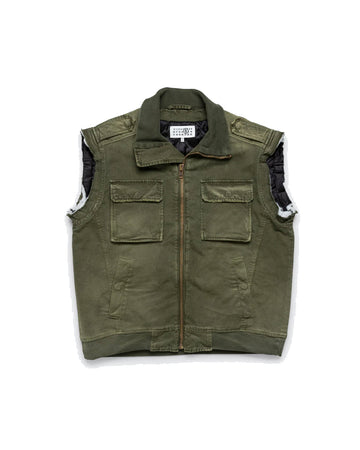 MM6-WASHED GILET-SH2FB0013 M35439 728