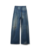 MM6-WOMENS TWIST WIDE LEG JEANS-S52LA0243 M30016 961