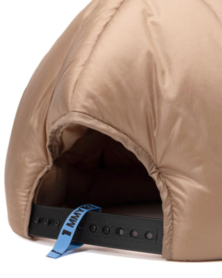 MMY-PUFFER CAP-BEIGE- A11AC402