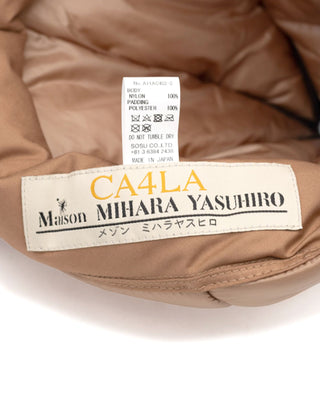MMY-PUFFER CAP-BEIGE- A11AC402