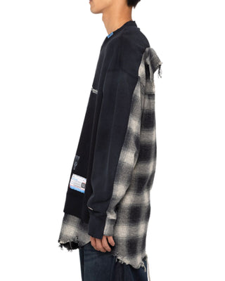 MMY-SHIRT COMBINED PULLOVER SWEATSHIRT-A11PO602