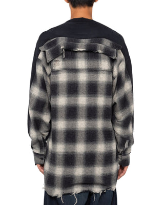 MMY-SHIRT COMBINED PULLOVER SWEATSHIRT-A11PO602