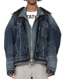 MMY-TRIPLE LAYERD DENIM JACKET-A11BL021