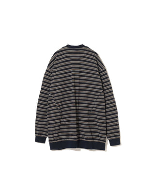 UNDERCOVER- NAVY BORDER CARDIGAN - US1C4803