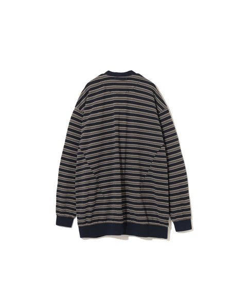 UNDERCOVER- NAVY BORDER CARDIGAN - US1C4803