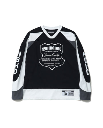 NEIGHBORHOOD-HOCKEY SHIRT LS-252FPNH-CSM14