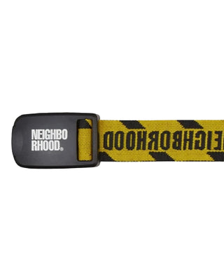 NEIGHBORHOOD-JACQUARD BELT-YELLOW-231MYNH-AC01