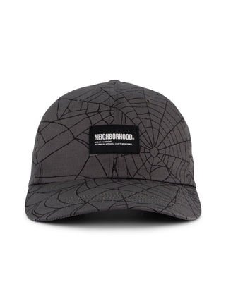 NEIGHBORHOOD-SPIDERWEB CAP GREY-231YGNH-HT03