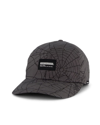 NEIGHBORHOOD-SPIDERWEB CAP GREY-231YGNH-HT03