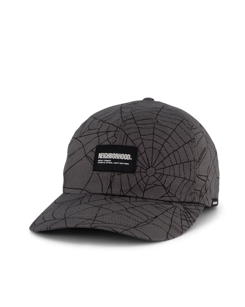 NEIGHBORHOOD-SPIDERWEB CAP GREY-231YGNH-HT03