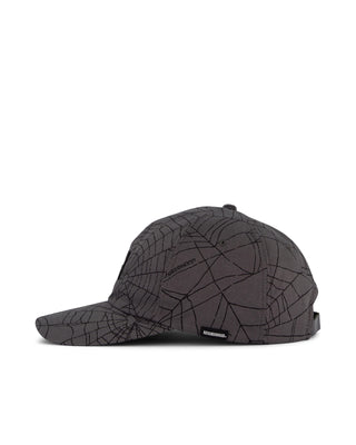 NEIGHBORHOOD-SPIDERWEB CAP GREY-231YGNH-HT03