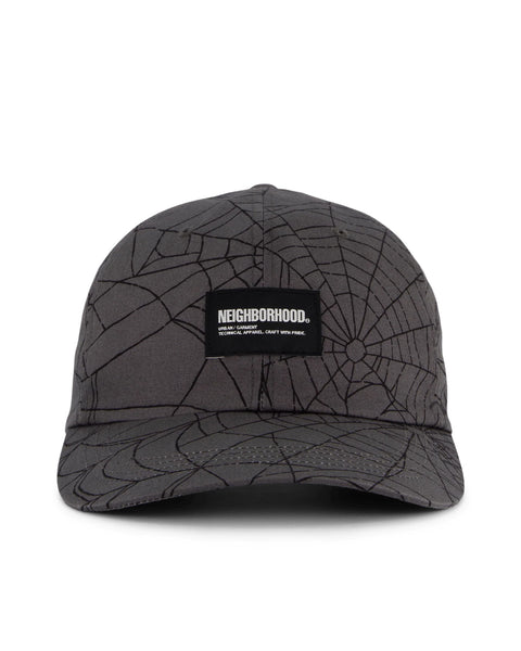 NEIGHBORHOOD-SPIDERWEB CAP GREY-231YGNH-HT03