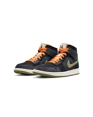 NIKE-AIR JORDAN 1 MID SE CRAFT ANTHRACITE /SKY - FD6817-003