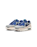 NIKE-AIR MAX 90-COCONUT MILK & DEEP ROYAL BLUE-IR1950-100
