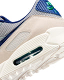 NIKE-AIR MAX 90-COCONUT MILK & DEEP ROYAL BLUE-IR1950-100