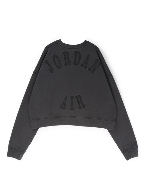 NIKE-JORDAN X IH CROPPED FLEECE SWEATSHIRT-IM7397-010