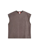 NIKE-JORDAN X IH ESSENTIAL CUTOFF TEE-CAVE STONE-IQ6298-289