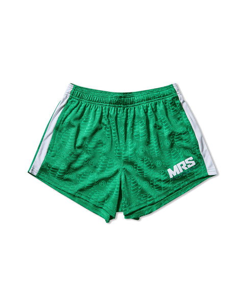 NIKE-MARTINE ROSE FOOTBALL SHORTS LUCKY GREEN-HM9025-310