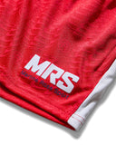 NIKE-MARTINE ROSE FOOTBALL SHORTS UNIVERSITY RED-HM9025-657