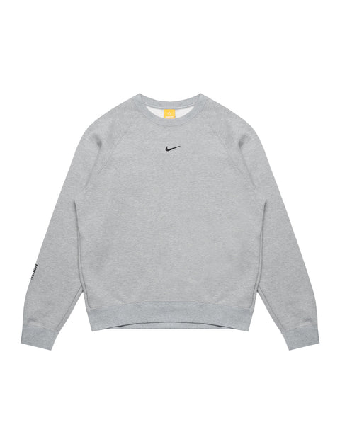 NIKE-NOCTA CS CREW FLC GREY HEATHER-FN9160-063